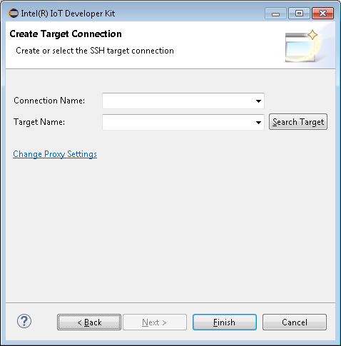 Create Target Connection