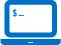 computer icon with command prompt